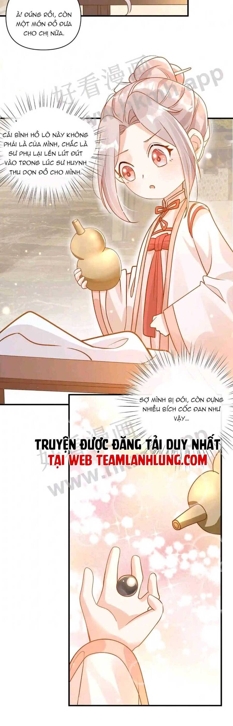 Tiểu manh bảo bốn tuổi theo sư phụ xuống núi