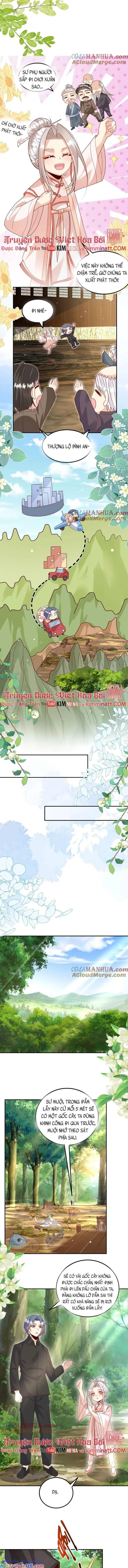 Tiểu manh bảo bốn tuổi theo sư phụ xuống núi