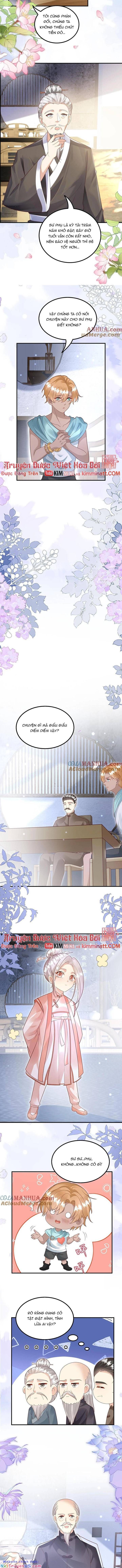 Tiểu manh bảo bốn tuổi theo sư phụ xuống núi