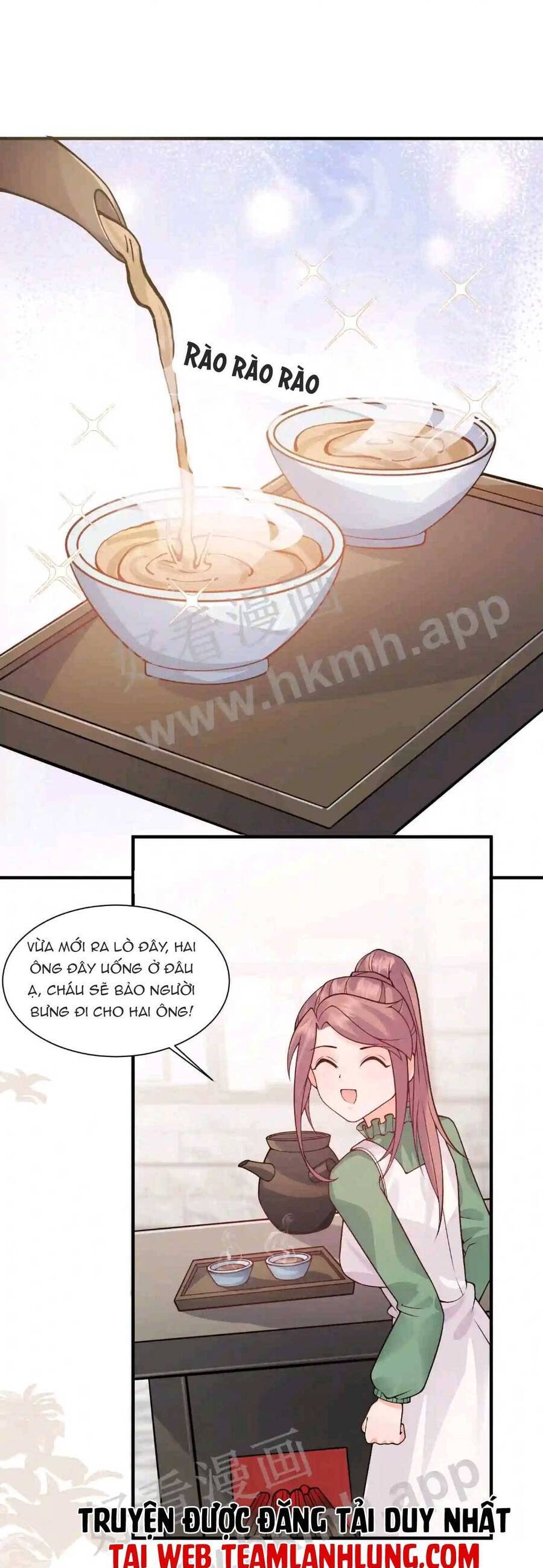 Tiểu manh bảo bốn tuổi theo sư phụ xuống núi