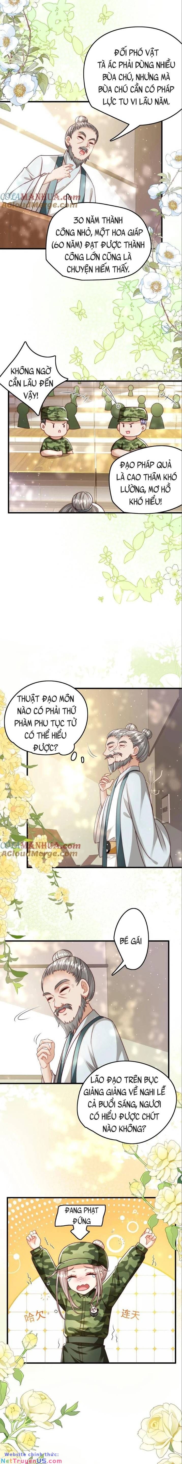 Tiểu manh bảo bốn tuổi theo sư phụ xuống núi