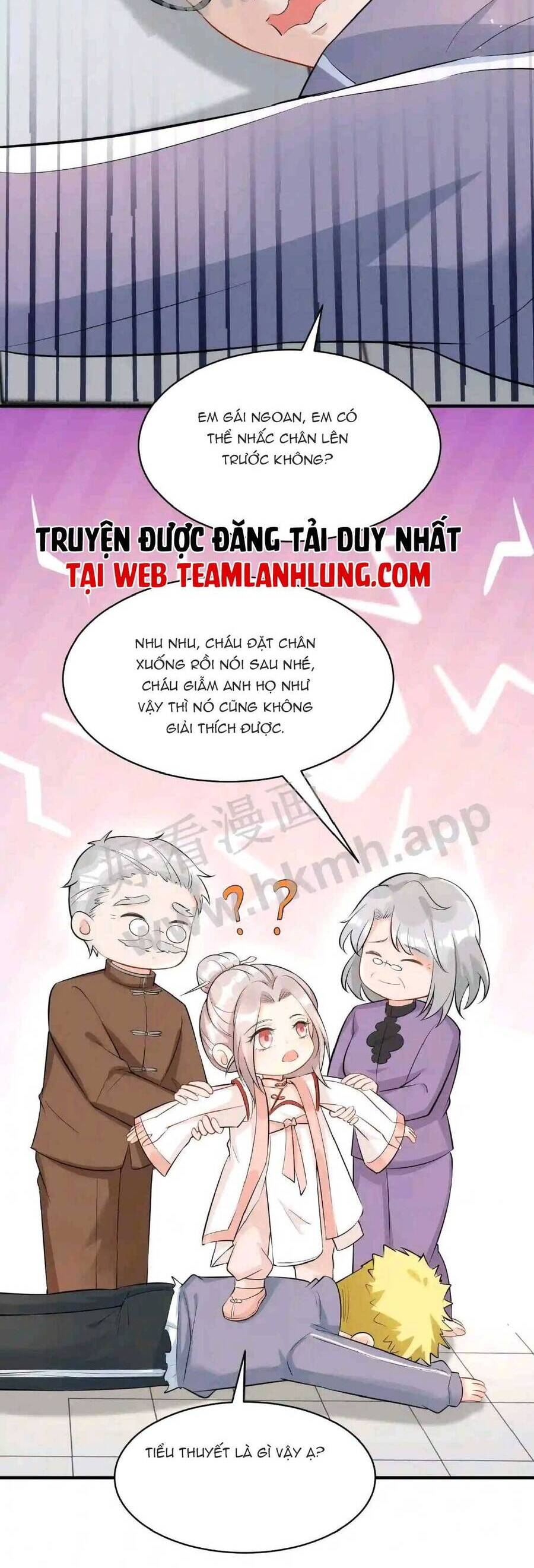 Tiểu manh bảo bốn tuổi theo sư phụ xuống núi