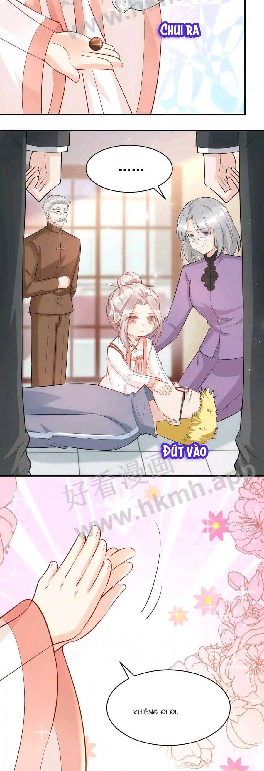 Tiểu manh bảo bốn tuổi theo sư phụ xuống núi