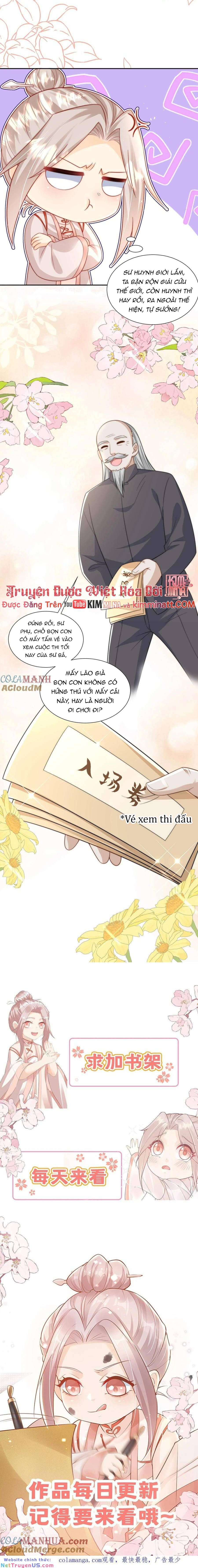 Tiểu manh bảo bốn tuổi theo sư phụ xuống núi