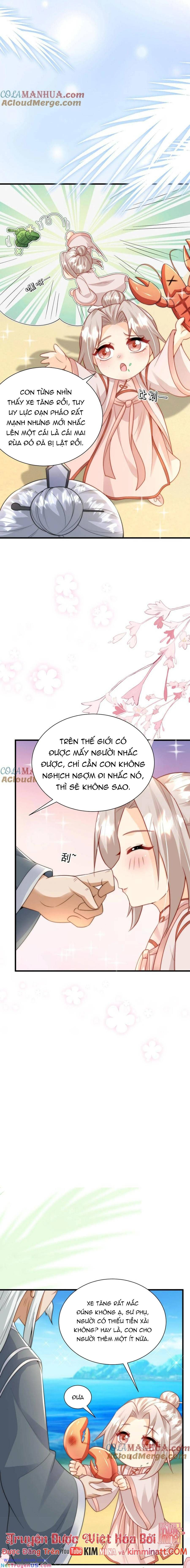 Tiểu manh bảo bốn tuổi theo sư phụ xuống núi