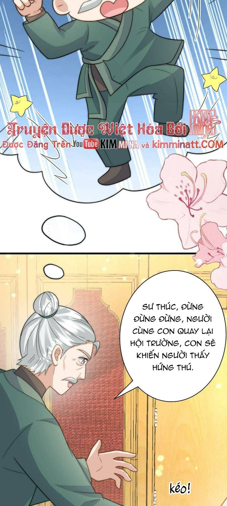 Tiểu manh bảo bốn tuổi theo sư phụ xuống núi