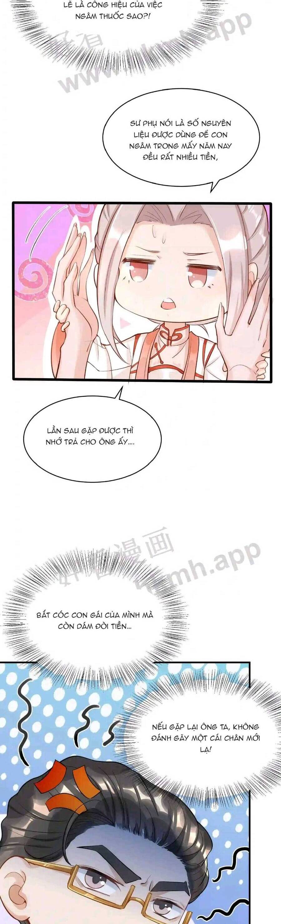 Tiểu manh bảo bốn tuổi theo sư phụ xuống núi