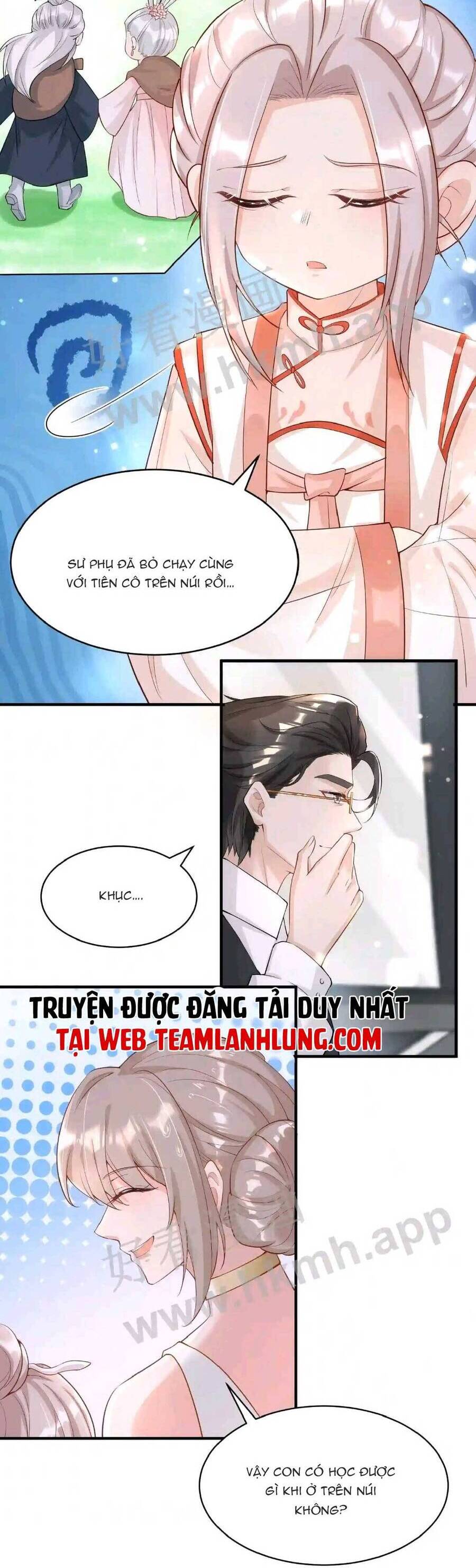 Tiểu manh bảo bốn tuổi theo sư phụ xuống núi