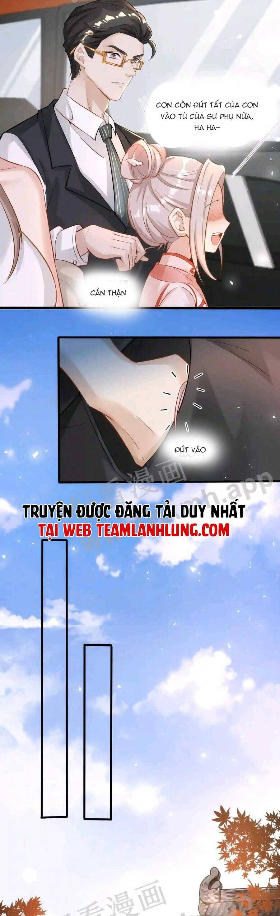 Tiểu manh bảo bốn tuổi theo sư phụ xuống núi