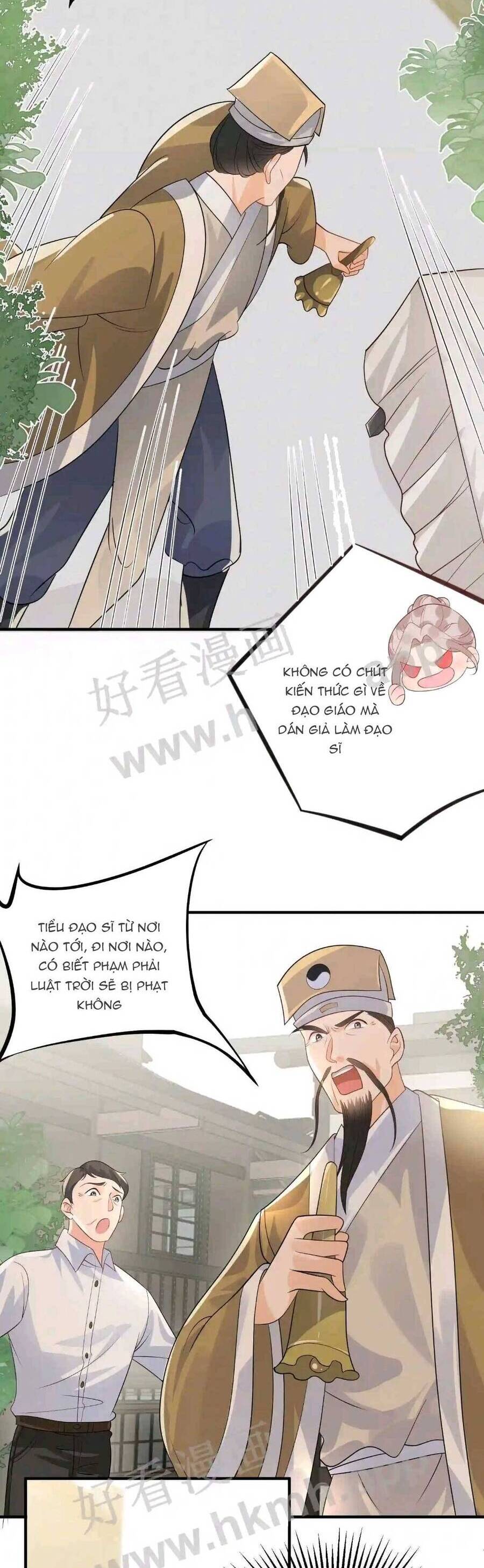 Tiểu manh bảo bốn tuổi theo sư phụ xuống núi