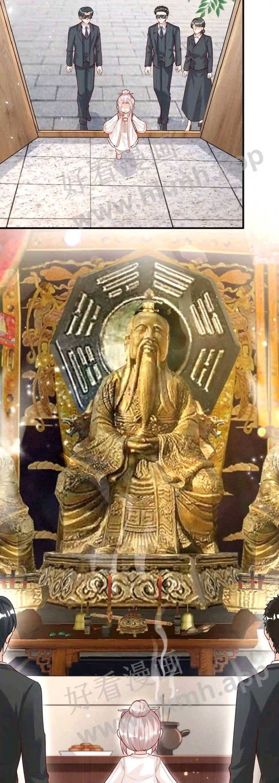 Tiểu manh bảo bốn tuổi theo sư phụ xuống núi