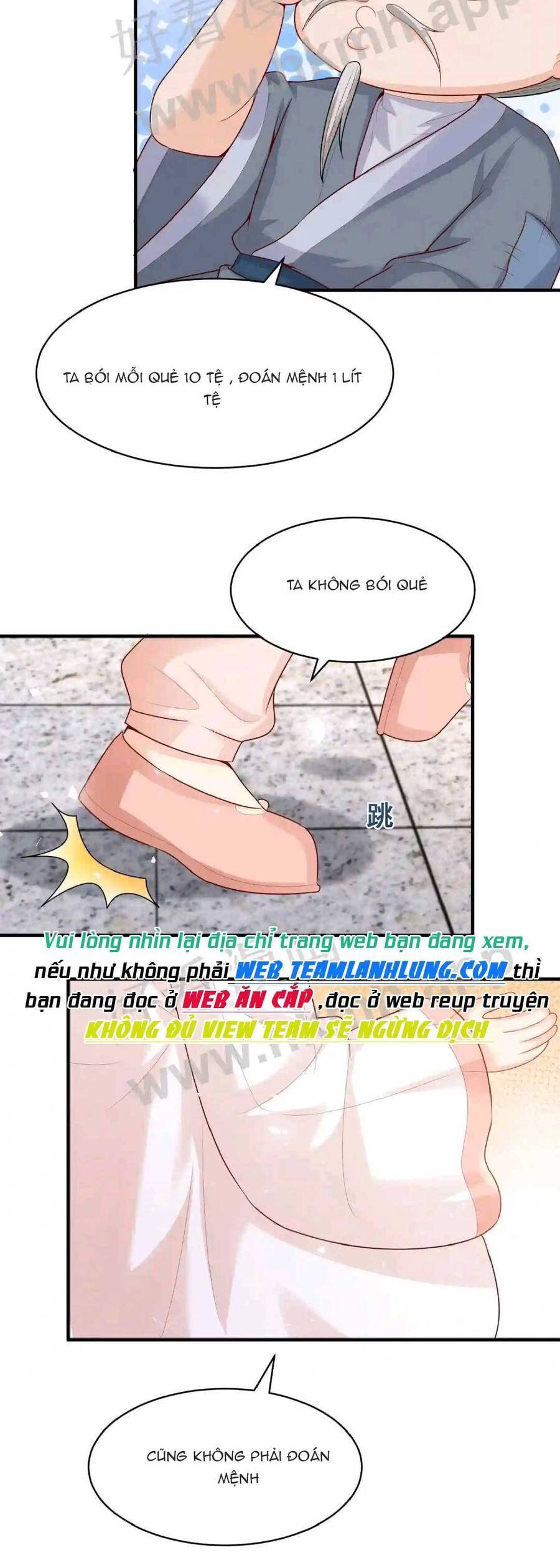 Tiểu manh bảo bốn tuổi theo sư phụ xuống núi
