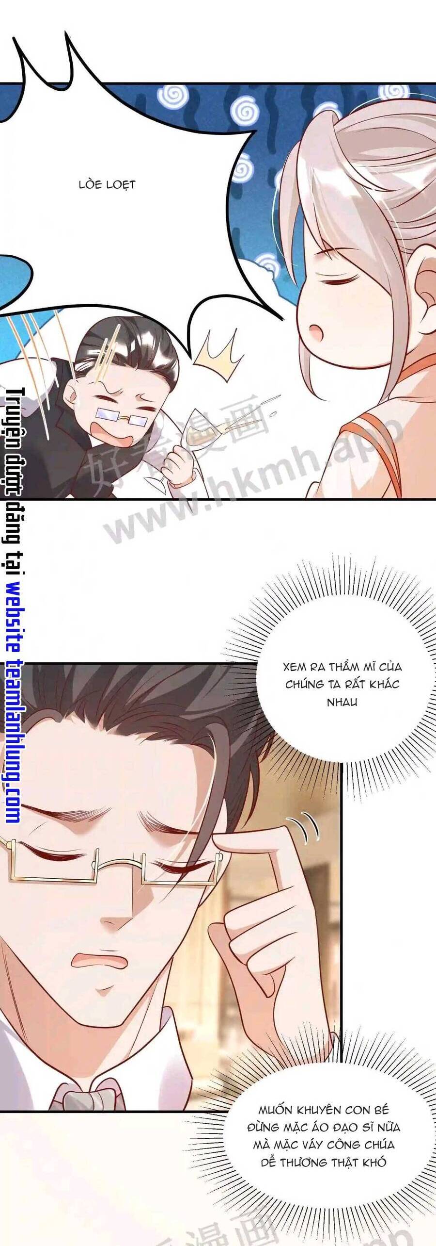 Tiểu manh bảo bốn tuổi theo sư phụ xuống núi