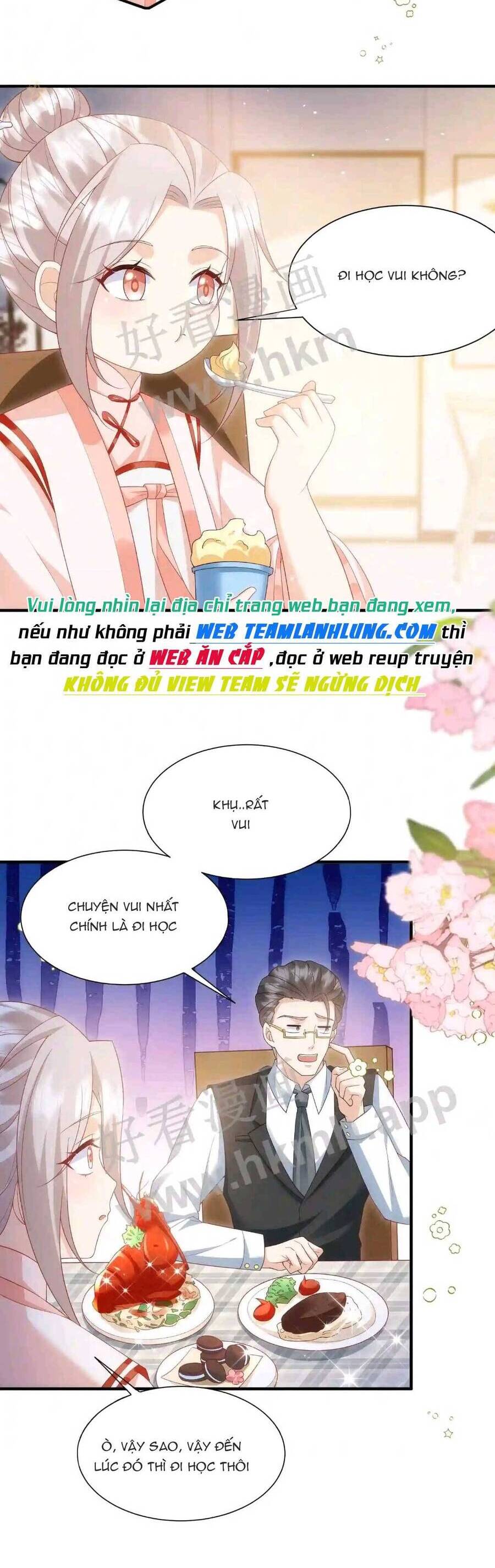 Tiểu manh bảo bốn tuổi theo sư phụ xuống núi