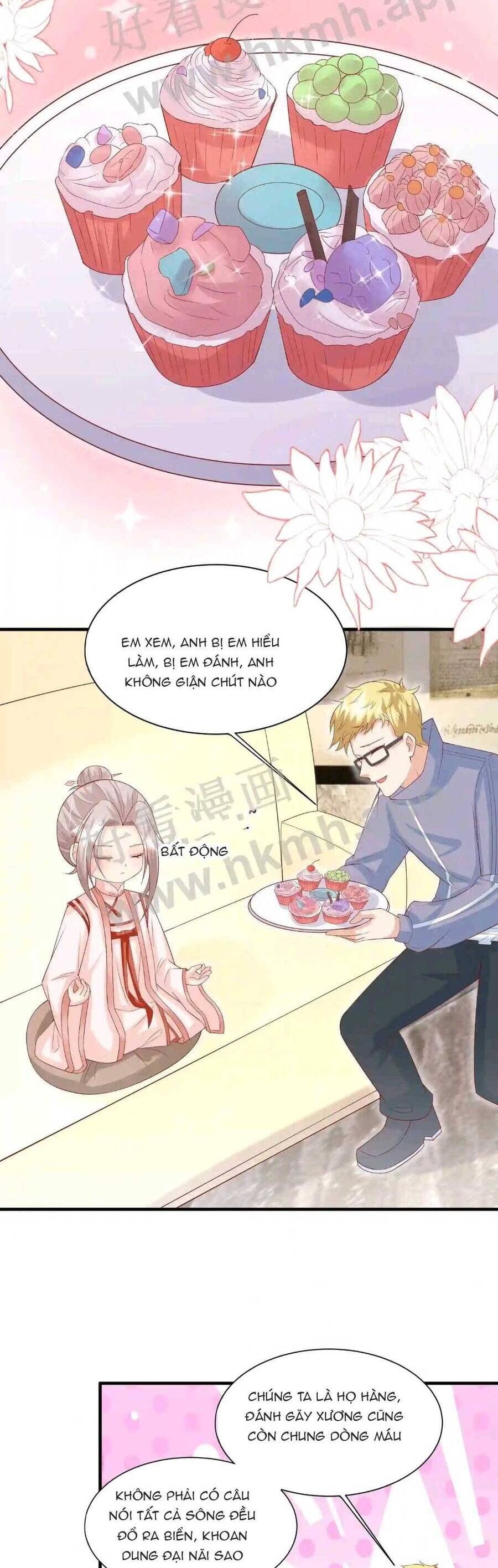 Tiểu manh bảo bốn tuổi theo sư phụ xuống núi