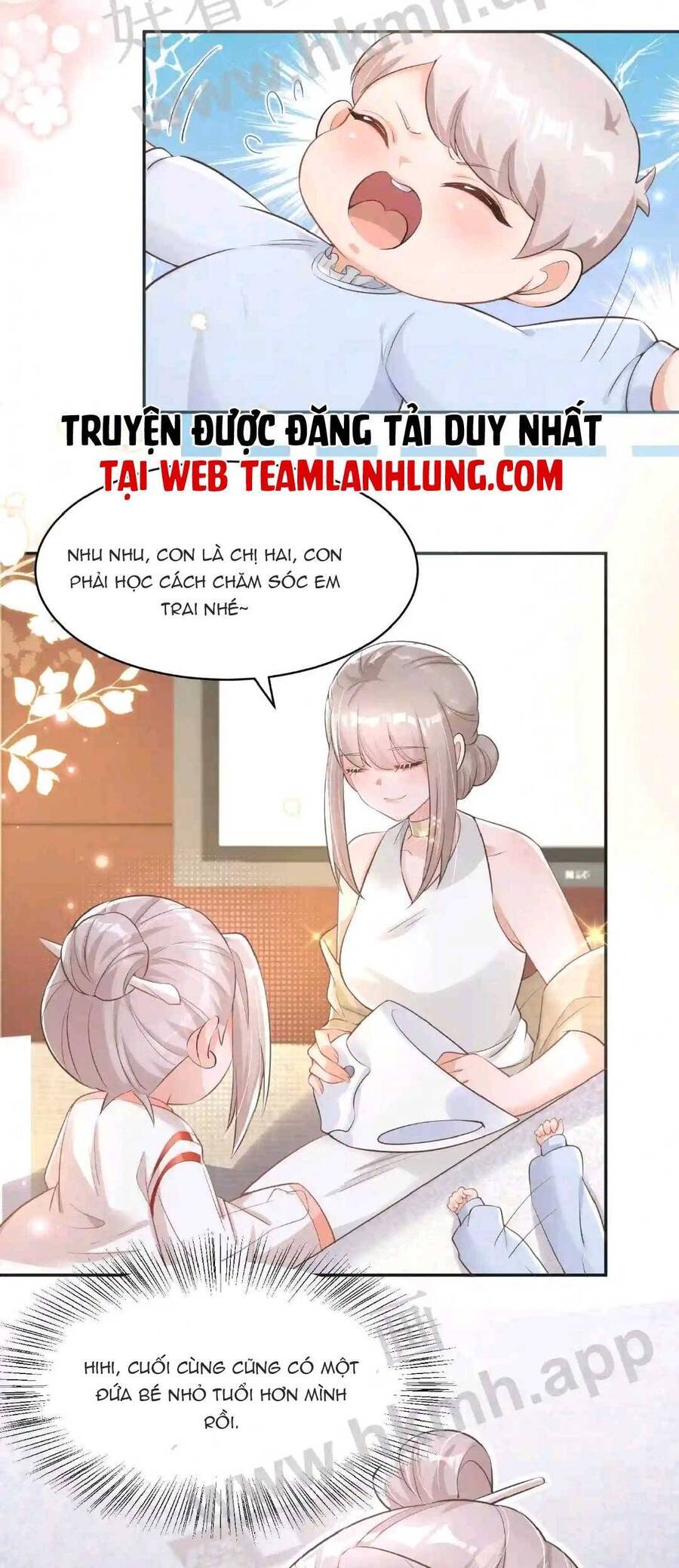 Tiểu manh bảo bốn tuổi theo sư phụ xuống núi