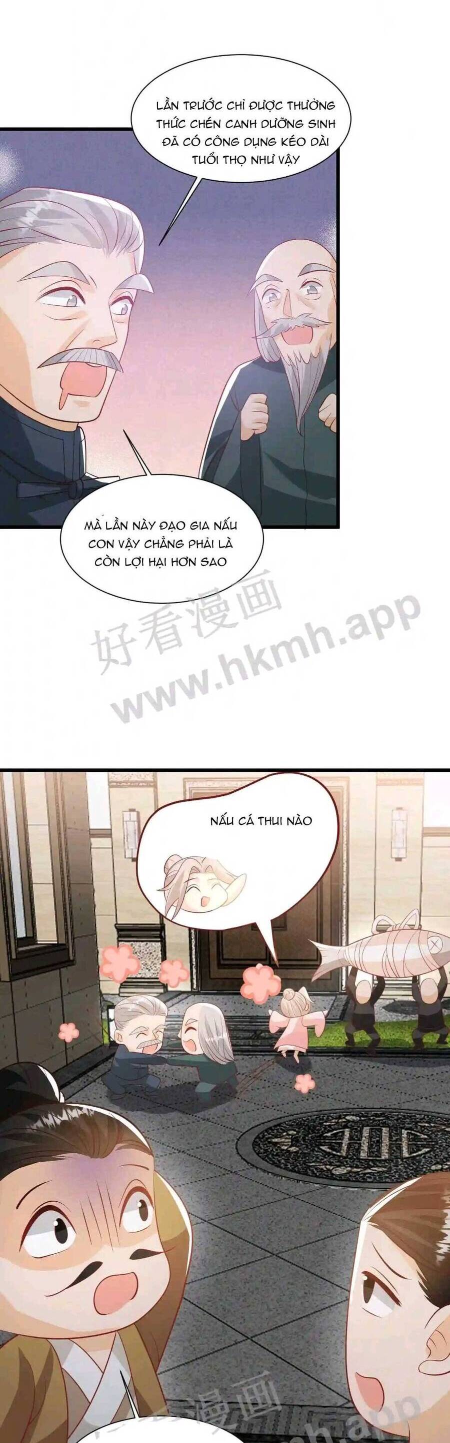 Tiểu manh bảo bốn tuổi theo sư phụ xuống núi