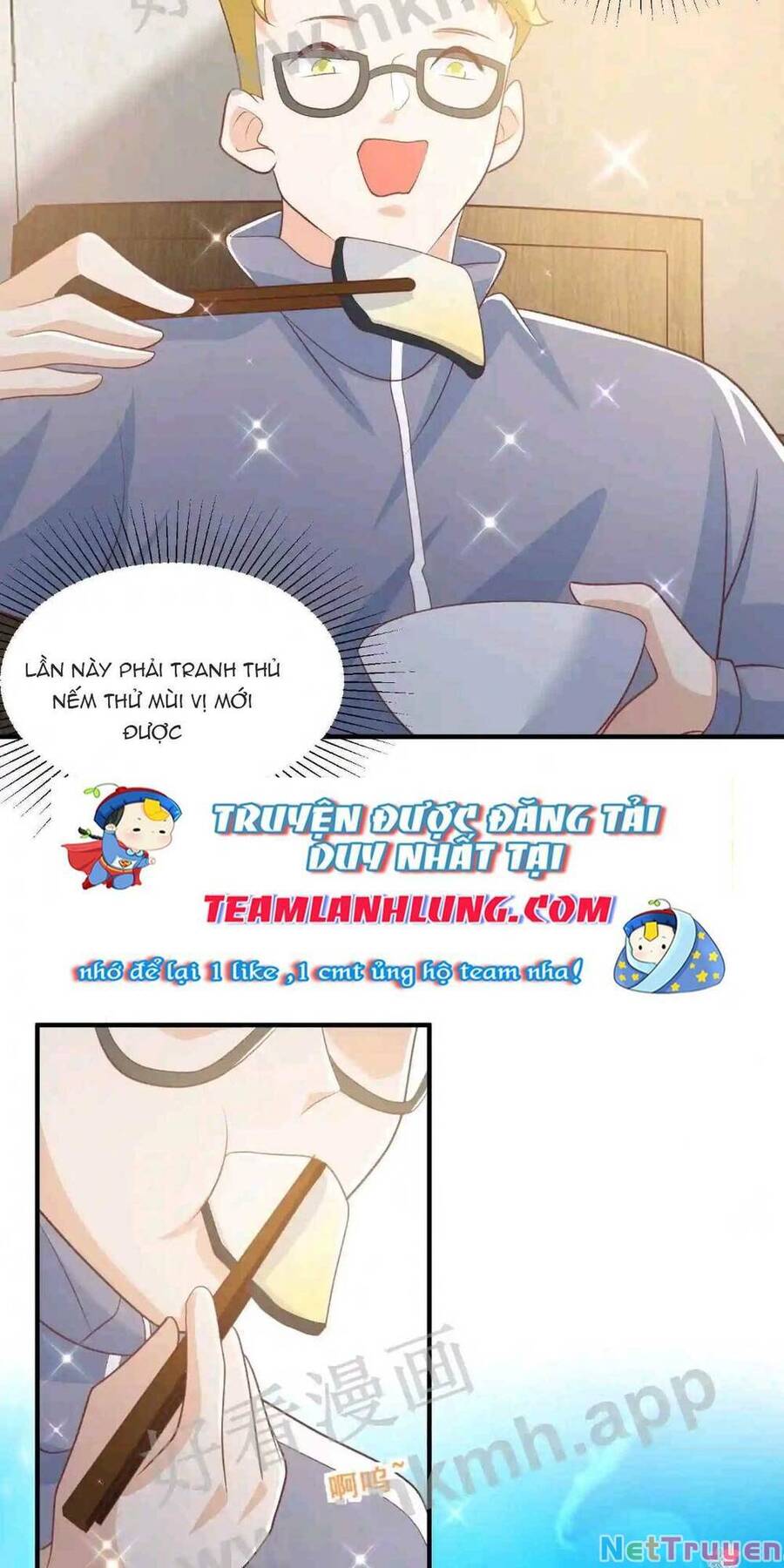 Tiểu manh bảo bốn tuổi theo sư phụ xuống núi
