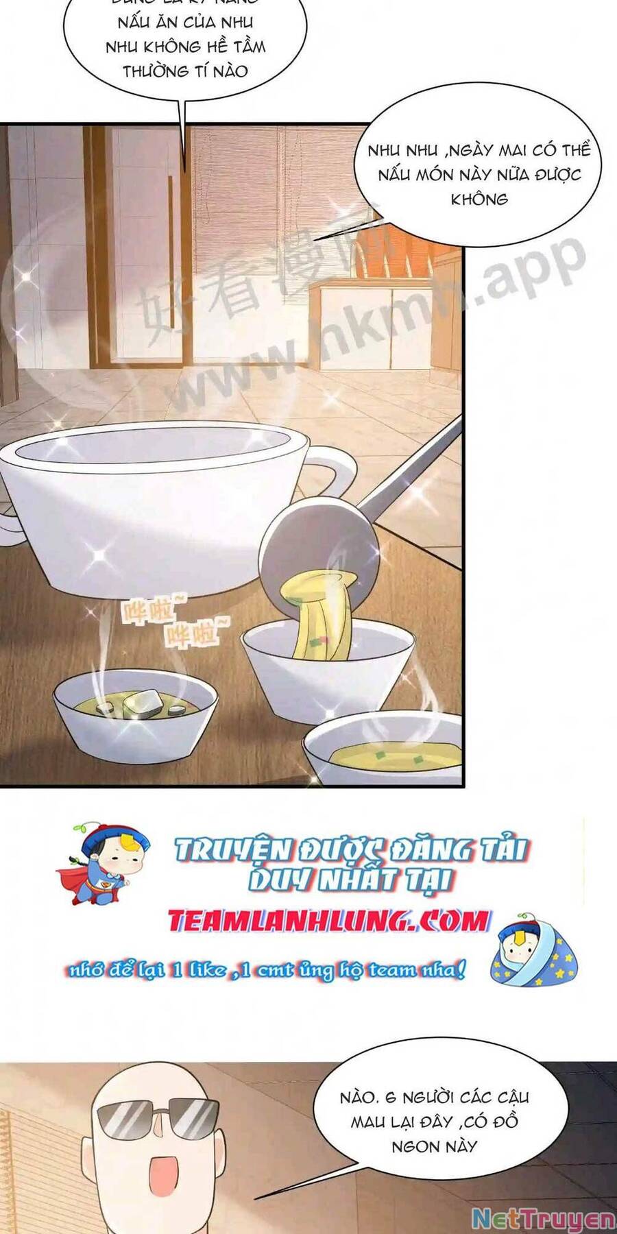 Tiểu manh bảo bốn tuổi theo sư phụ xuống núi