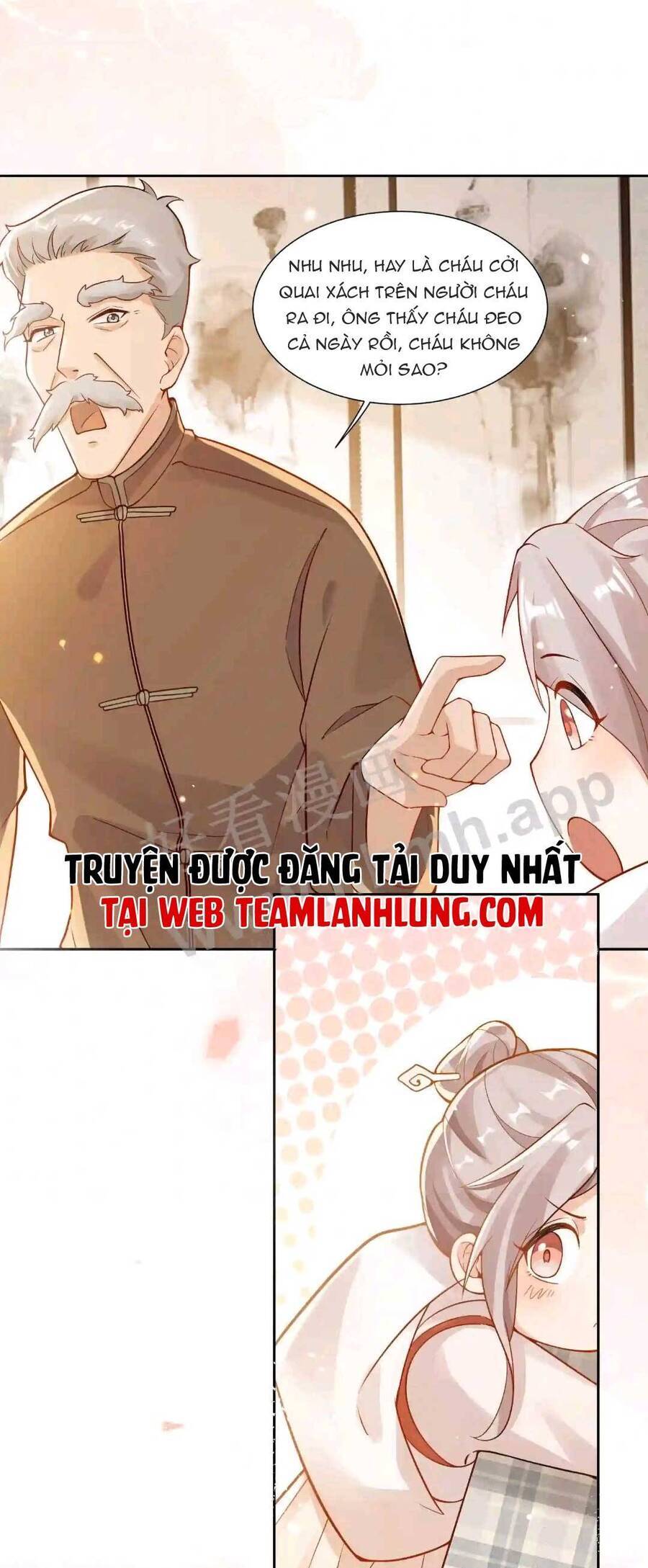 Tiểu manh bảo bốn tuổi theo sư phụ xuống núi
