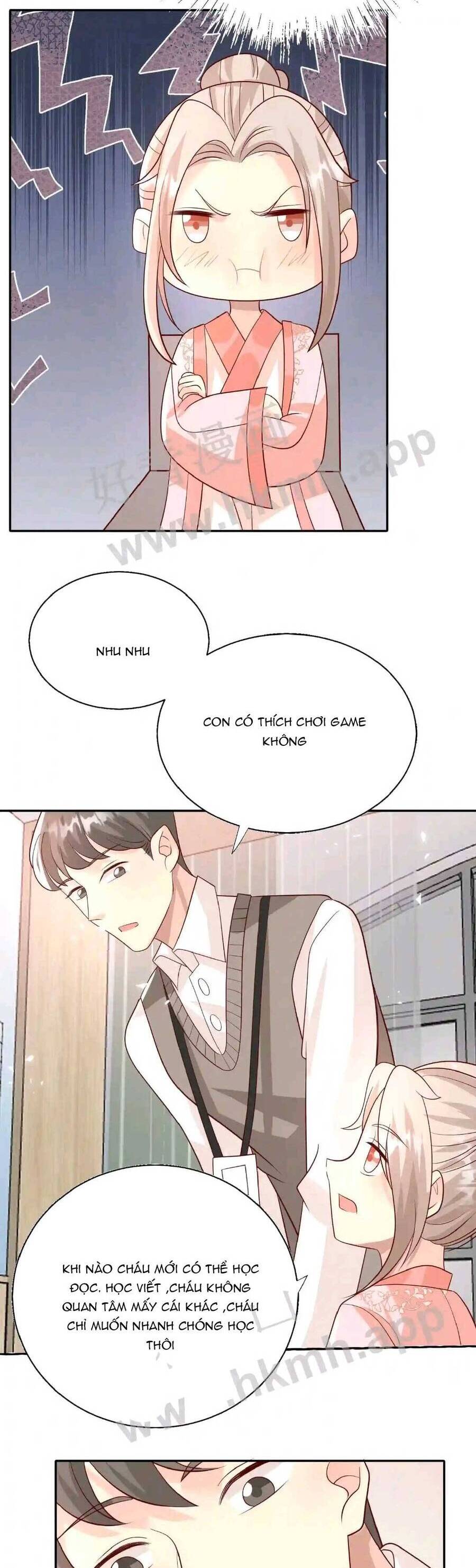 Tiểu manh bảo bốn tuổi theo sư phụ xuống núi