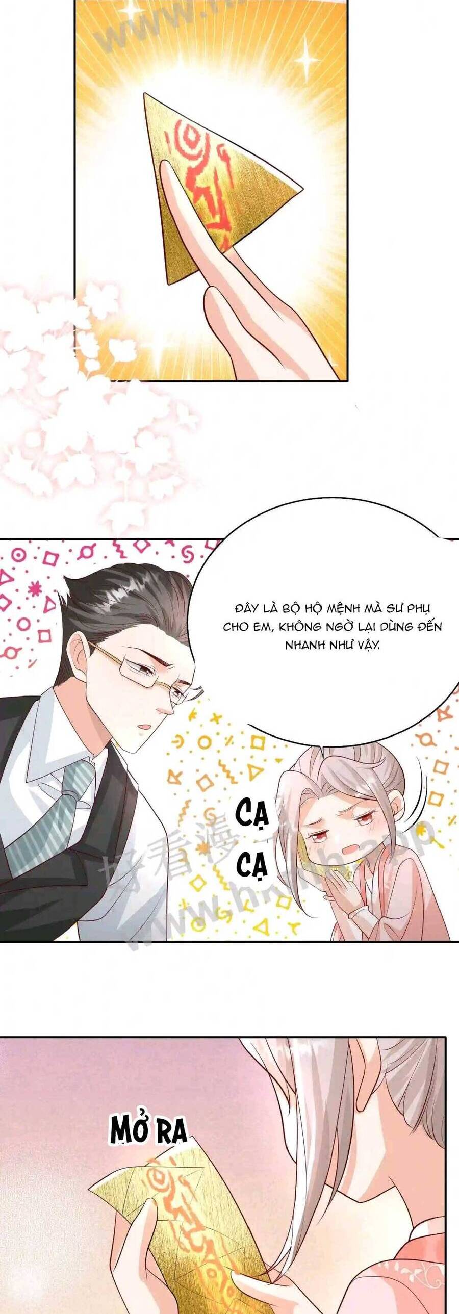 Tiểu manh bảo bốn tuổi theo sư phụ xuống núi