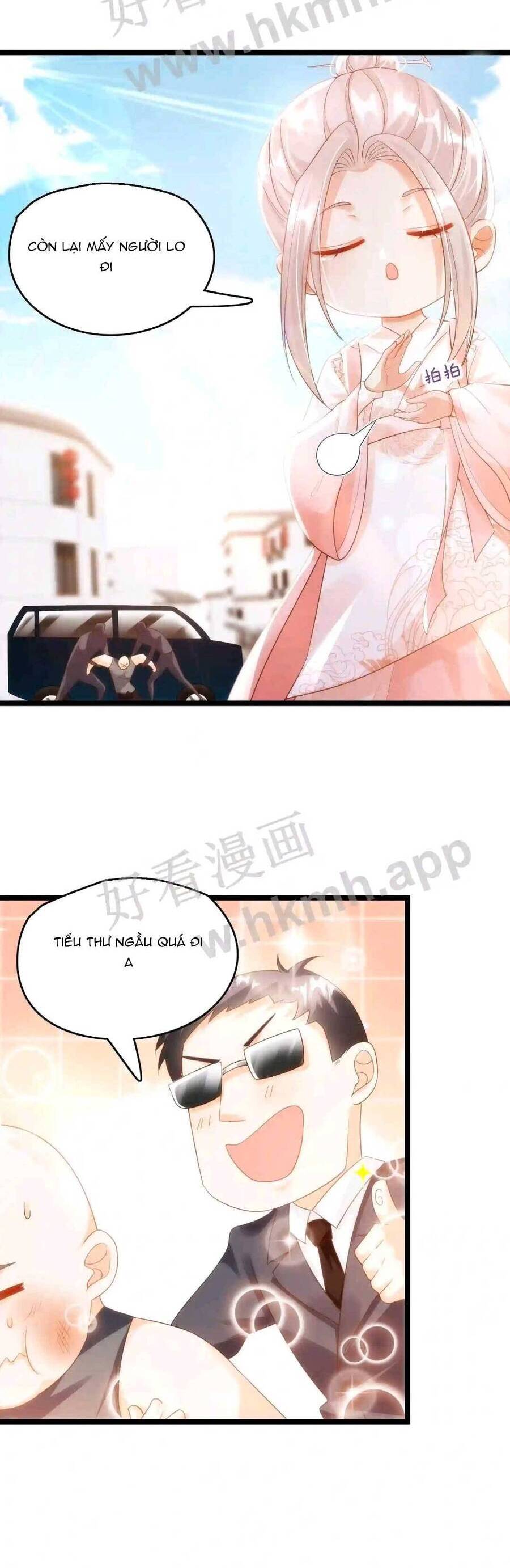 Tiểu manh bảo bốn tuổi theo sư phụ xuống núi