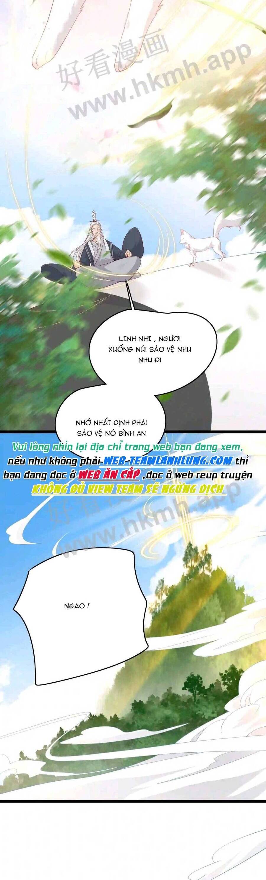 Tiểu manh bảo bốn tuổi theo sư phụ xuống núi