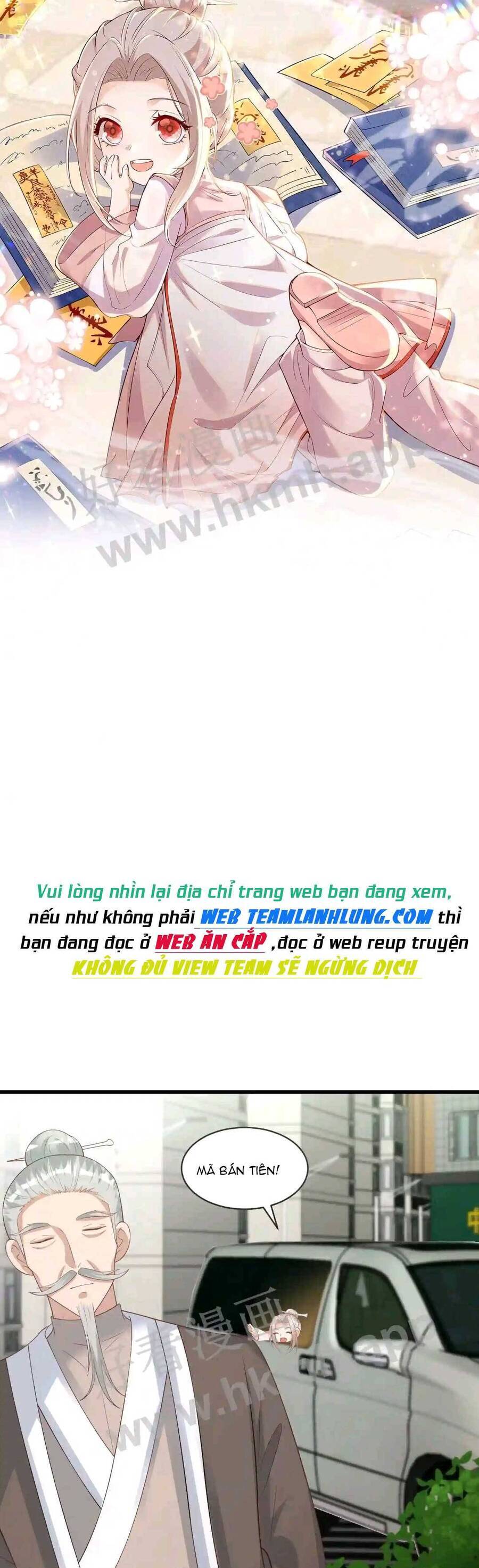 Tiểu manh bảo bốn tuổi theo sư phụ xuống núi