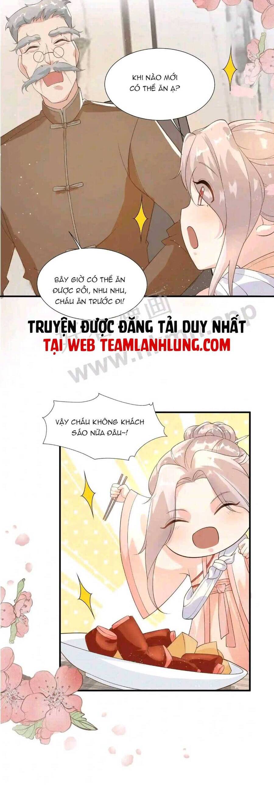 Tiểu manh bảo bốn tuổi theo sư phụ xuống núi