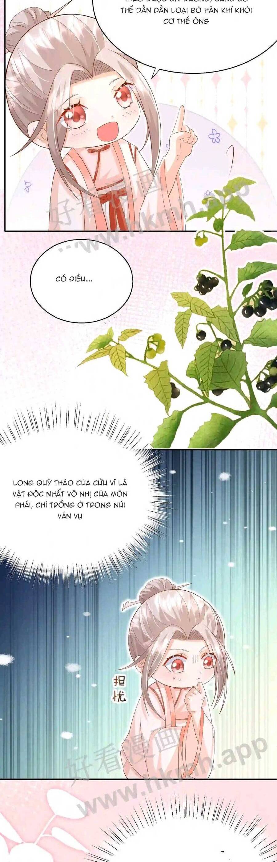 Tiểu manh bảo bốn tuổi theo sư phụ xuống núi