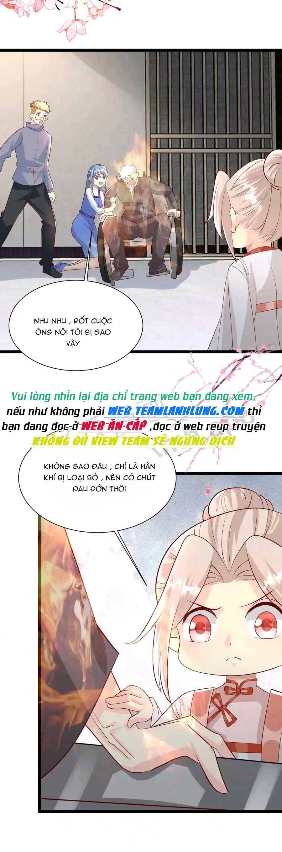 Tiểu manh bảo bốn tuổi theo sư phụ xuống núi
