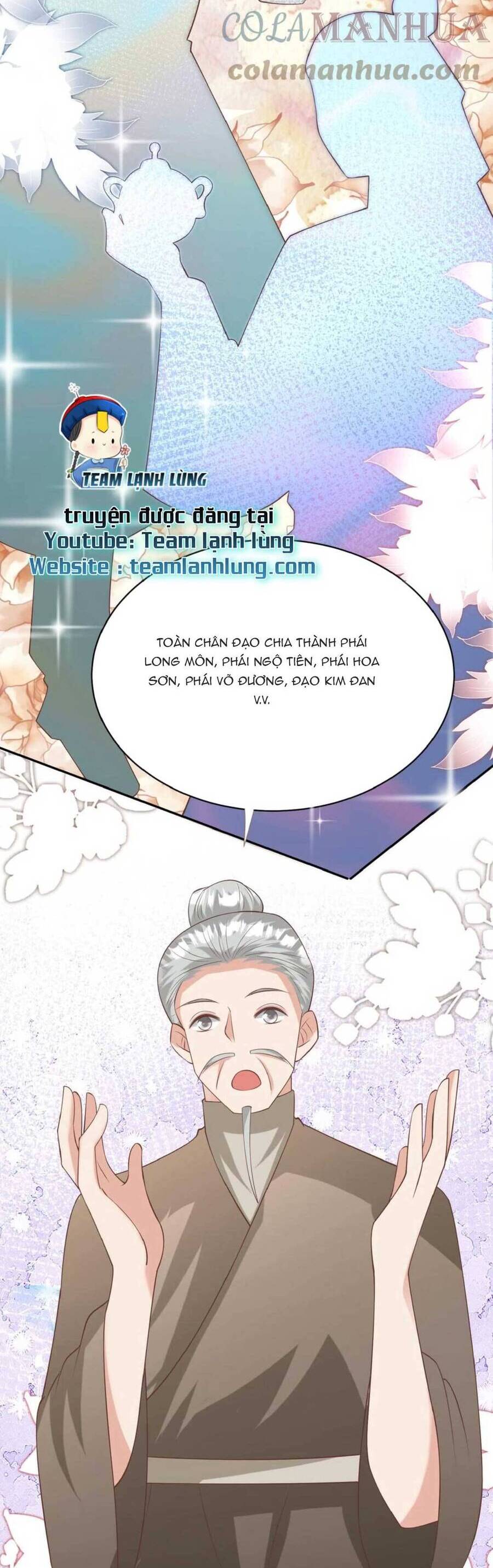 Tiểu manh bảo bốn tuổi theo sư phụ xuống núi