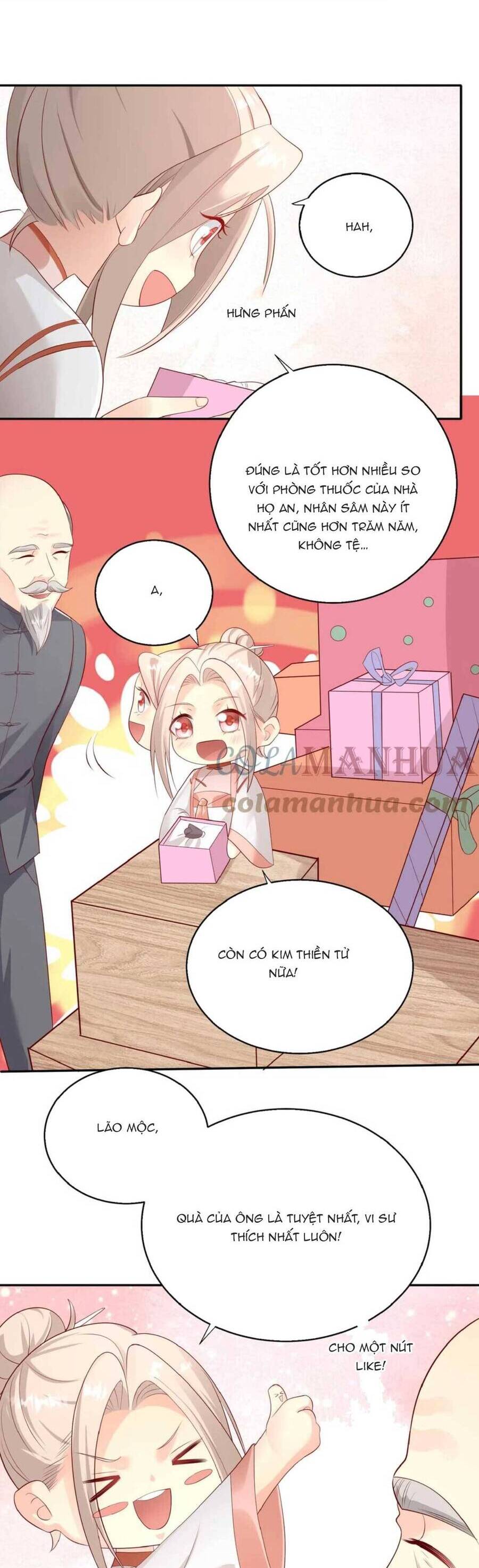 Tiểu manh bảo bốn tuổi theo sư phụ xuống núi