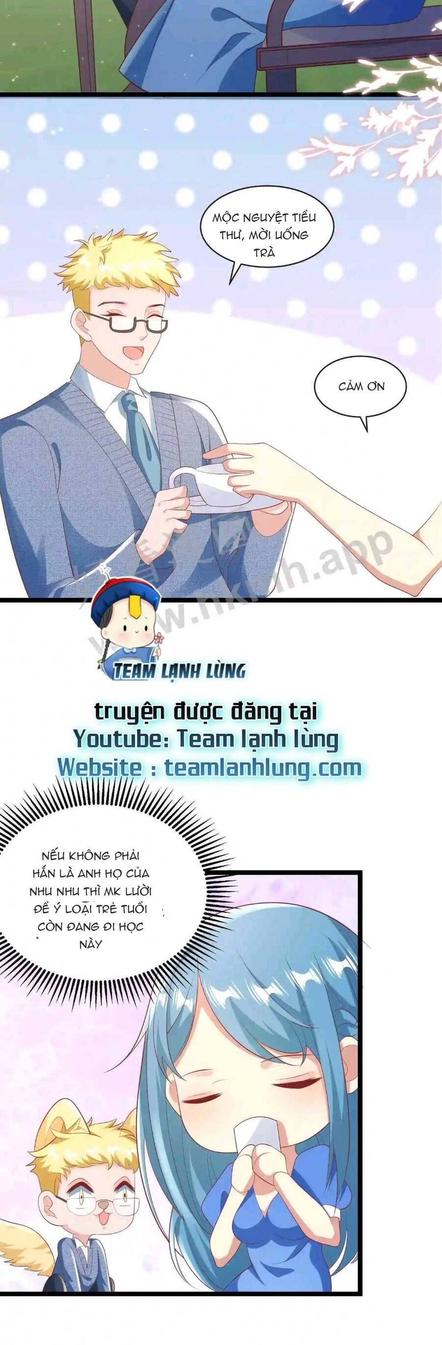 Tiểu manh bảo bốn tuổi theo sư phụ xuống núi