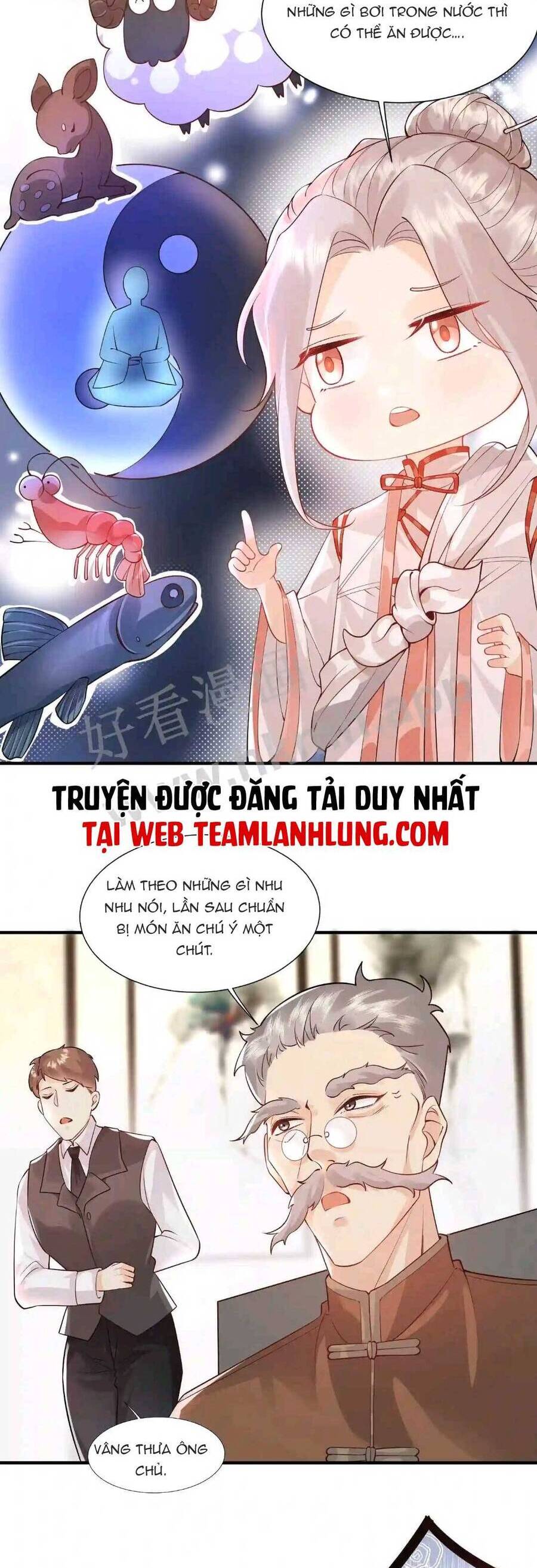 Tiểu manh bảo bốn tuổi theo sư phụ xuống núi