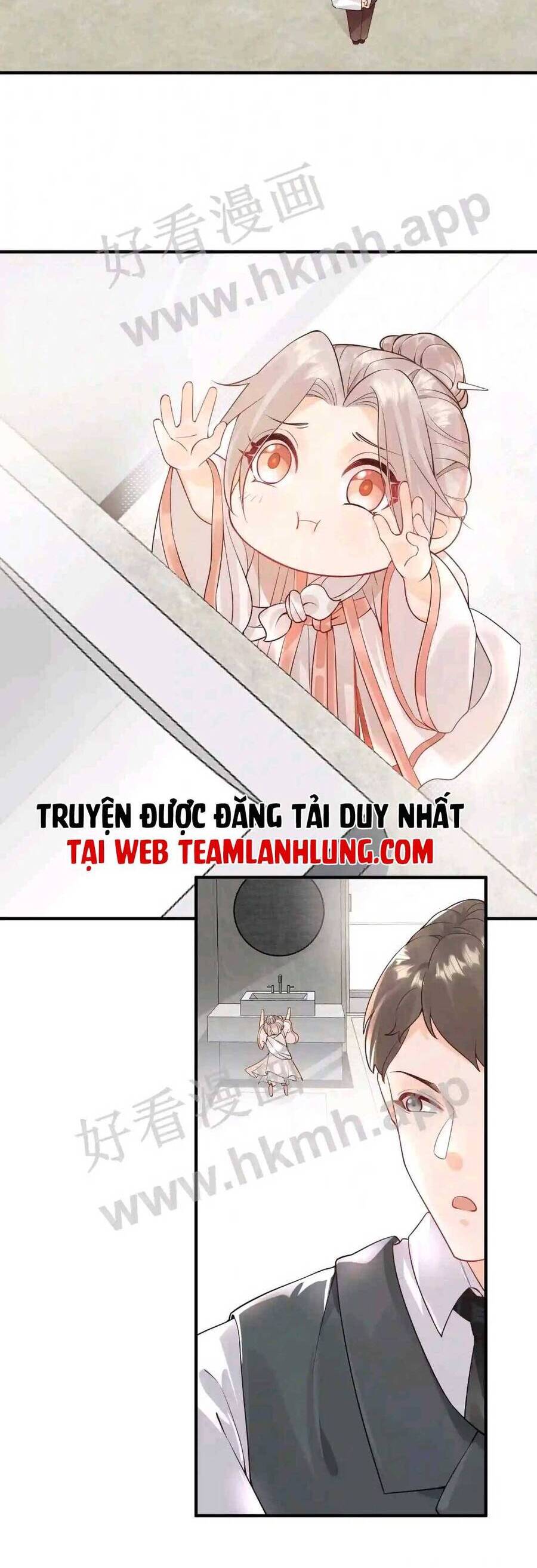 Tiểu manh bảo bốn tuổi theo sư phụ xuống núi