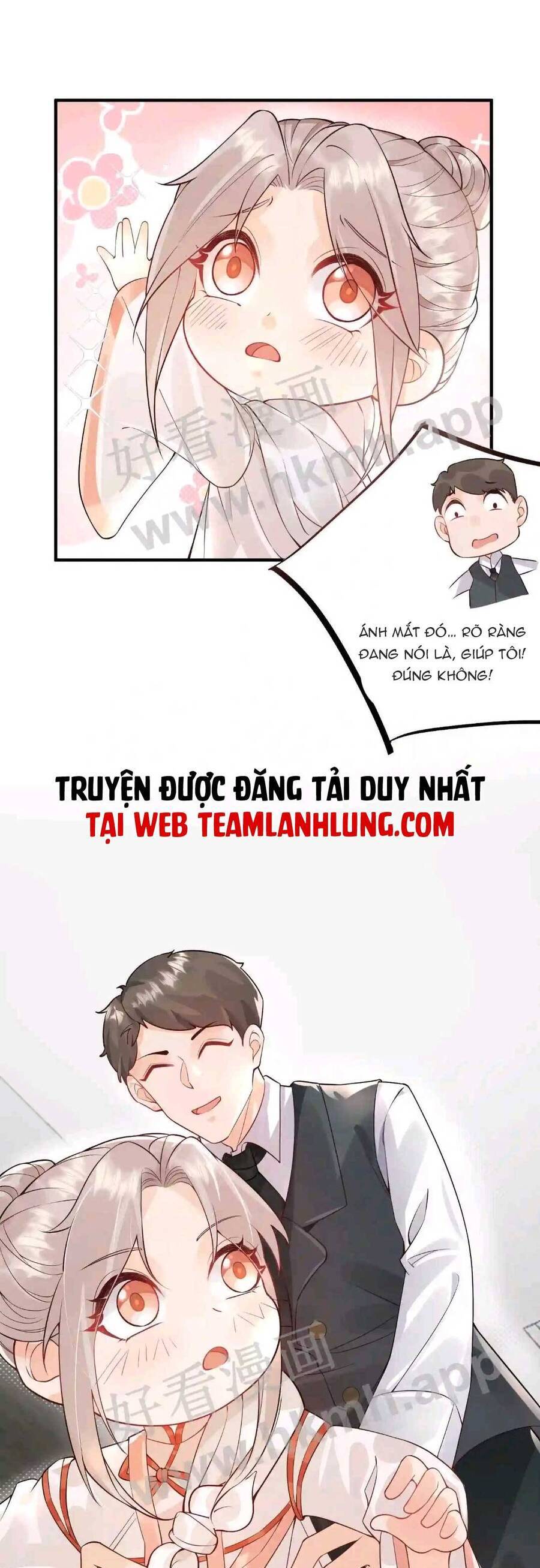 Tiểu manh bảo bốn tuổi theo sư phụ xuống núi