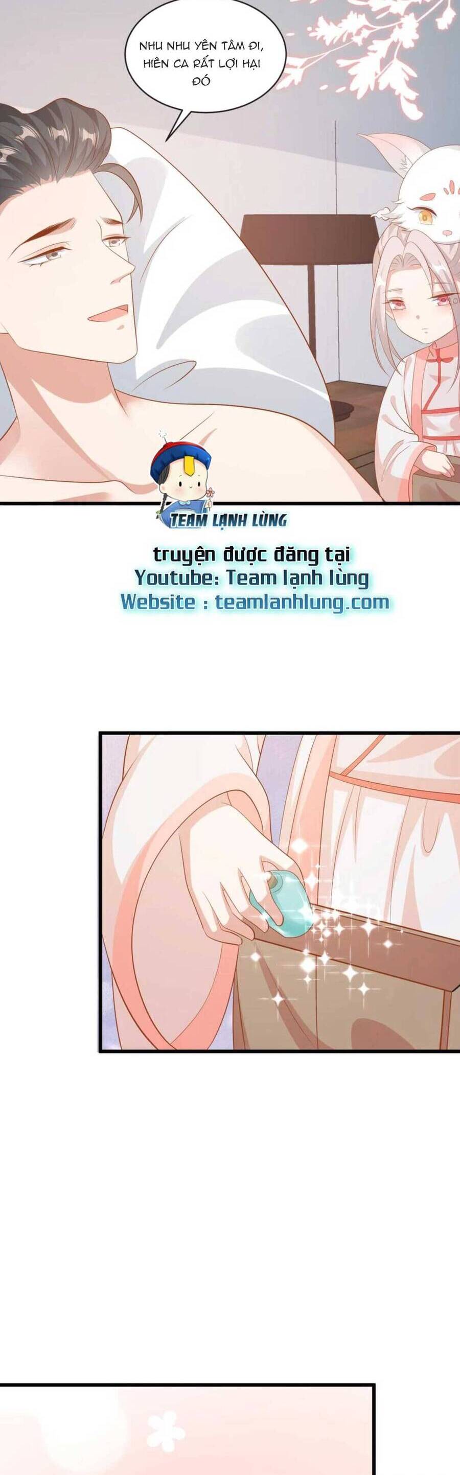 Tiểu manh bảo bốn tuổi theo sư phụ xuống núi