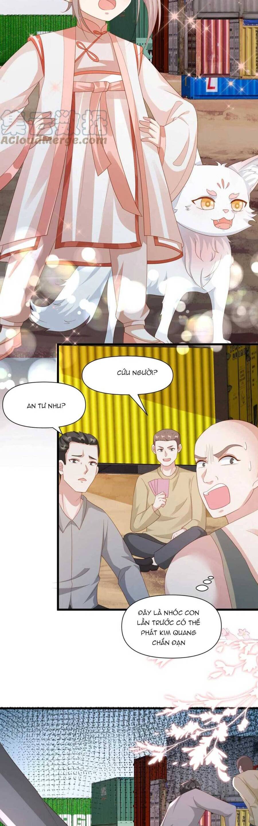 Tiểu manh bảo bốn tuổi theo sư phụ xuống núi