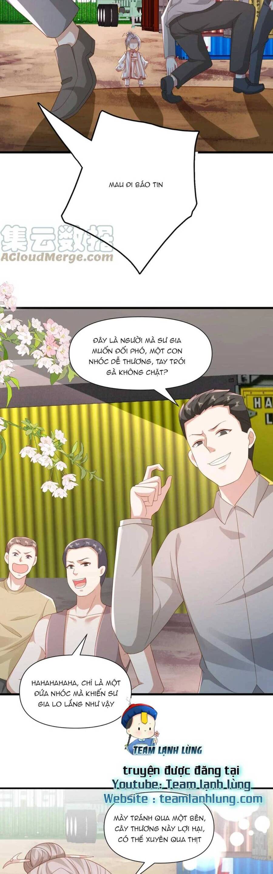 Tiểu manh bảo bốn tuổi theo sư phụ xuống núi