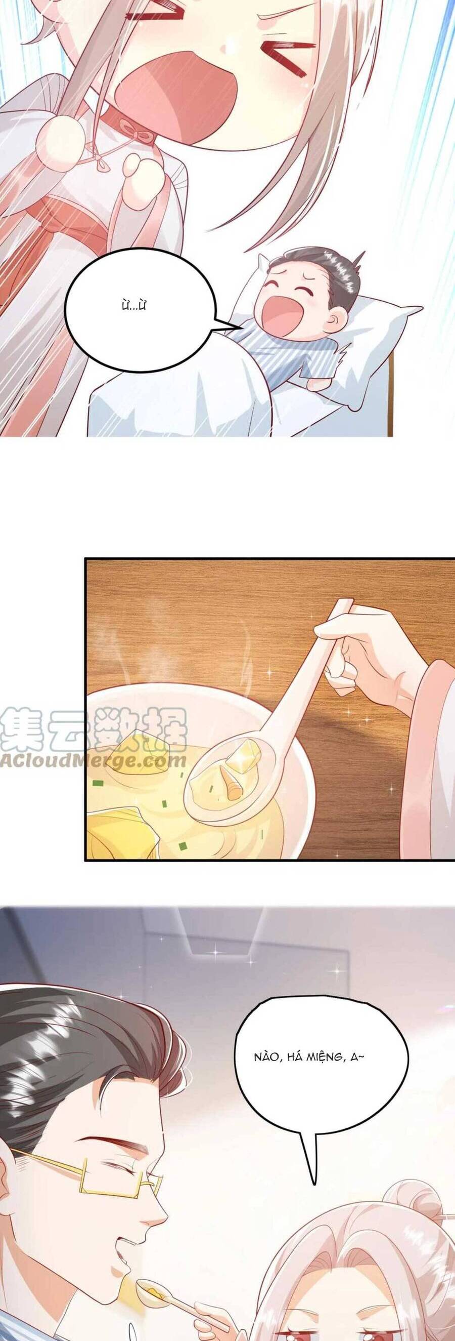 Tiểu manh bảo bốn tuổi theo sư phụ xuống núi