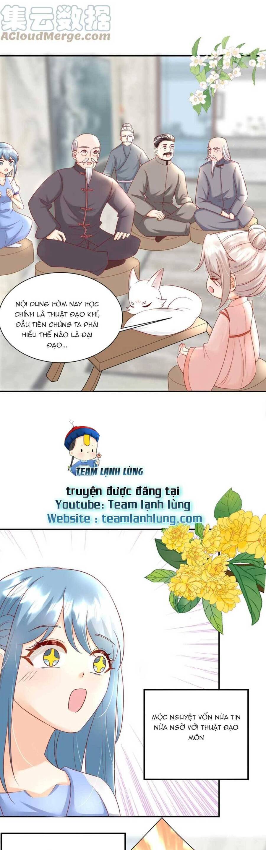 Tiểu manh bảo bốn tuổi theo sư phụ xuống núi
