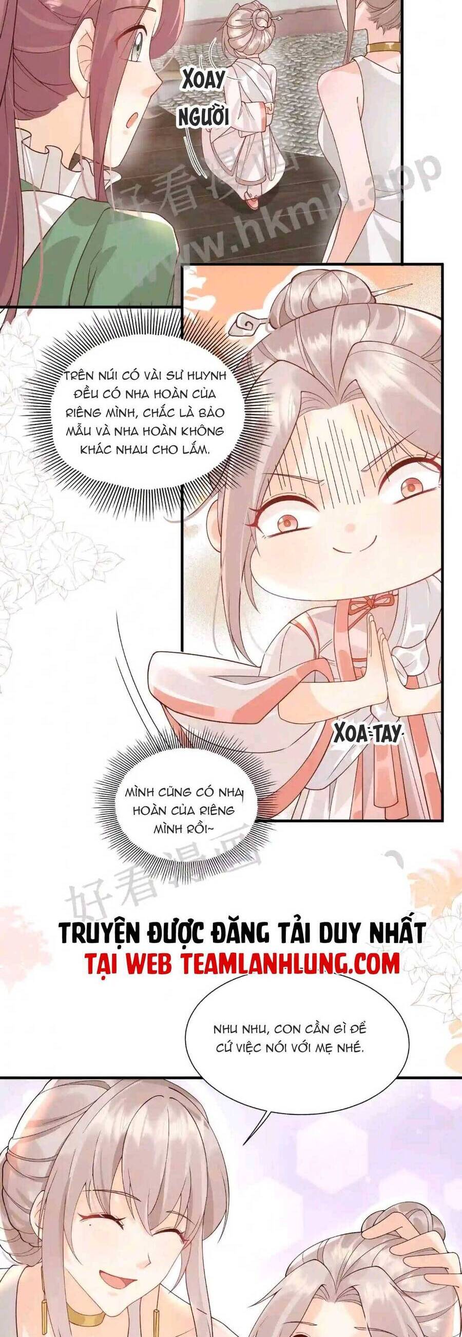 Tiểu manh bảo bốn tuổi theo sư phụ xuống núi