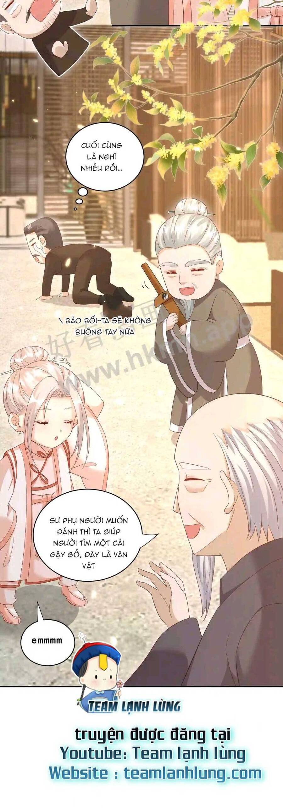 Tiểu manh bảo bốn tuổi theo sư phụ xuống núi