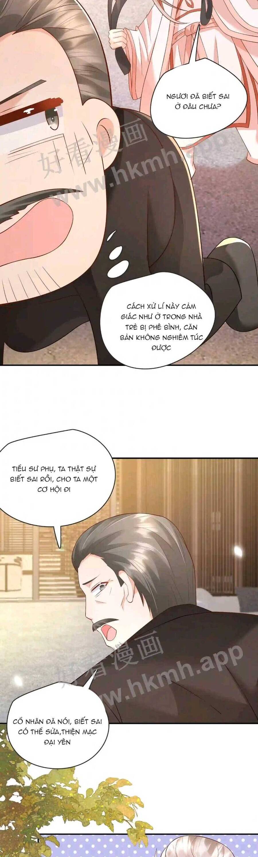 Tiểu manh bảo bốn tuổi theo sư phụ xuống núi
