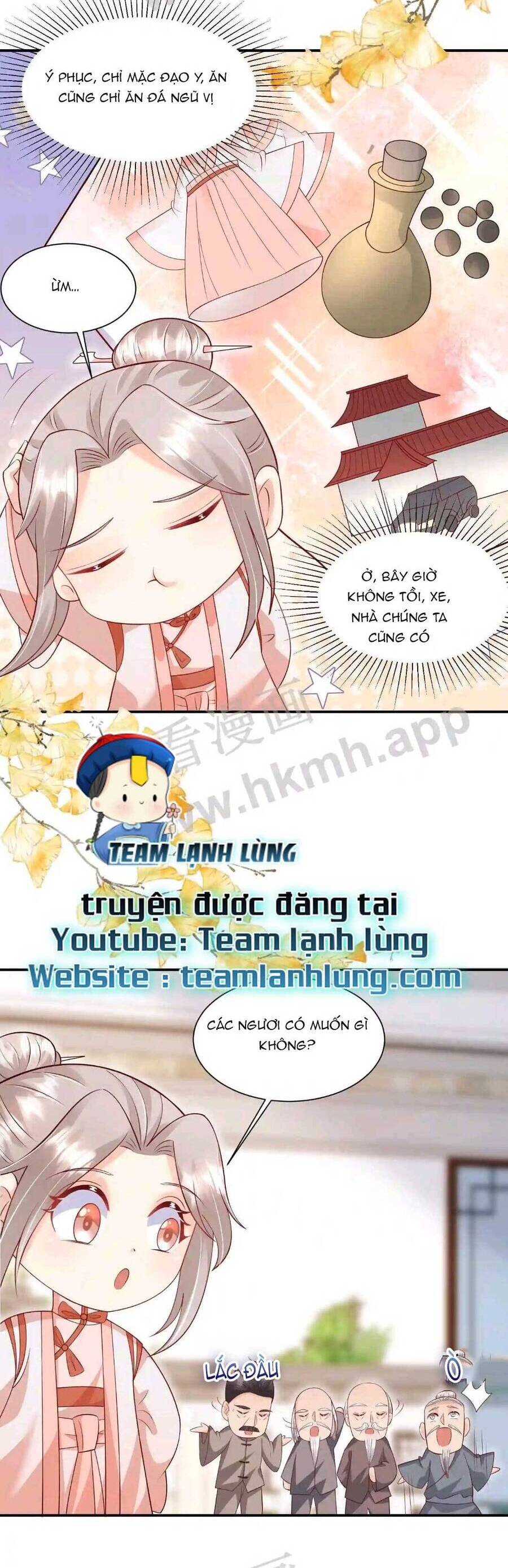 Tiểu manh bảo bốn tuổi theo sư phụ xuống núi