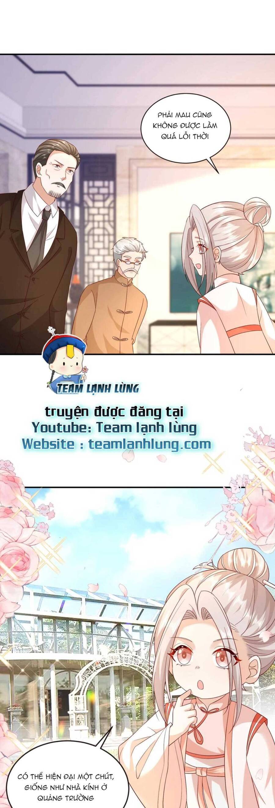 Tiểu manh bảo bốn tuổi theo sư phụ xuống núi