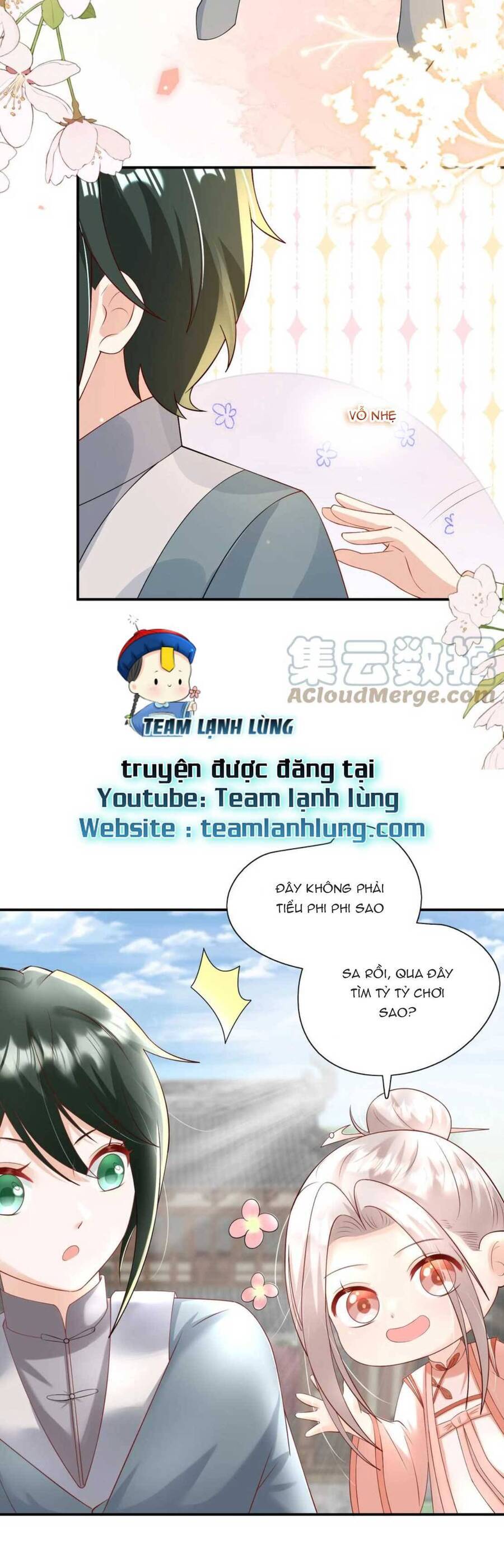 Tiểu manh bảo bốn tuổi theo sư phụ xuống núi