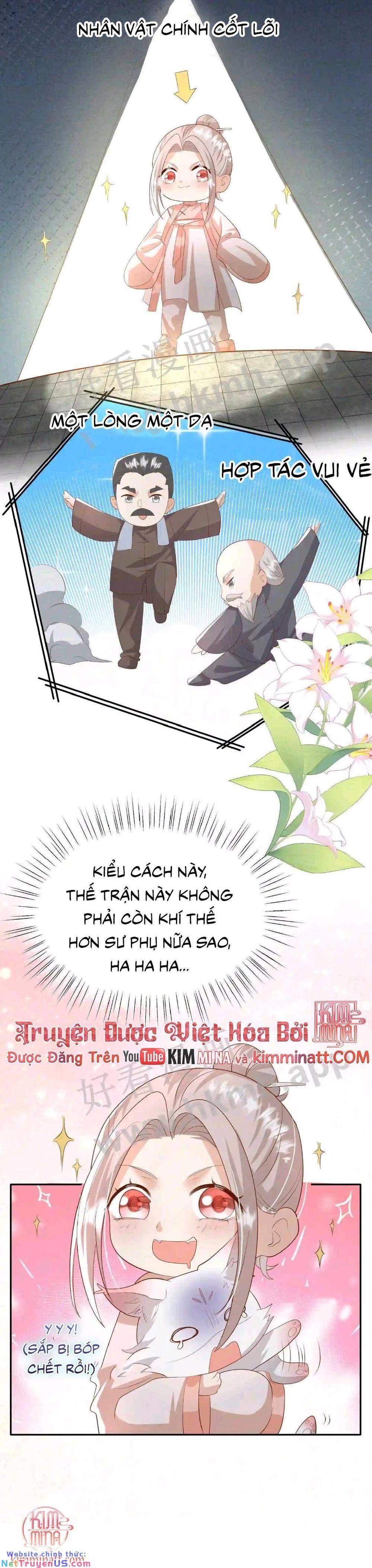 Tiểu manh bảo bốn tuổi theo sư phụ xuống núi